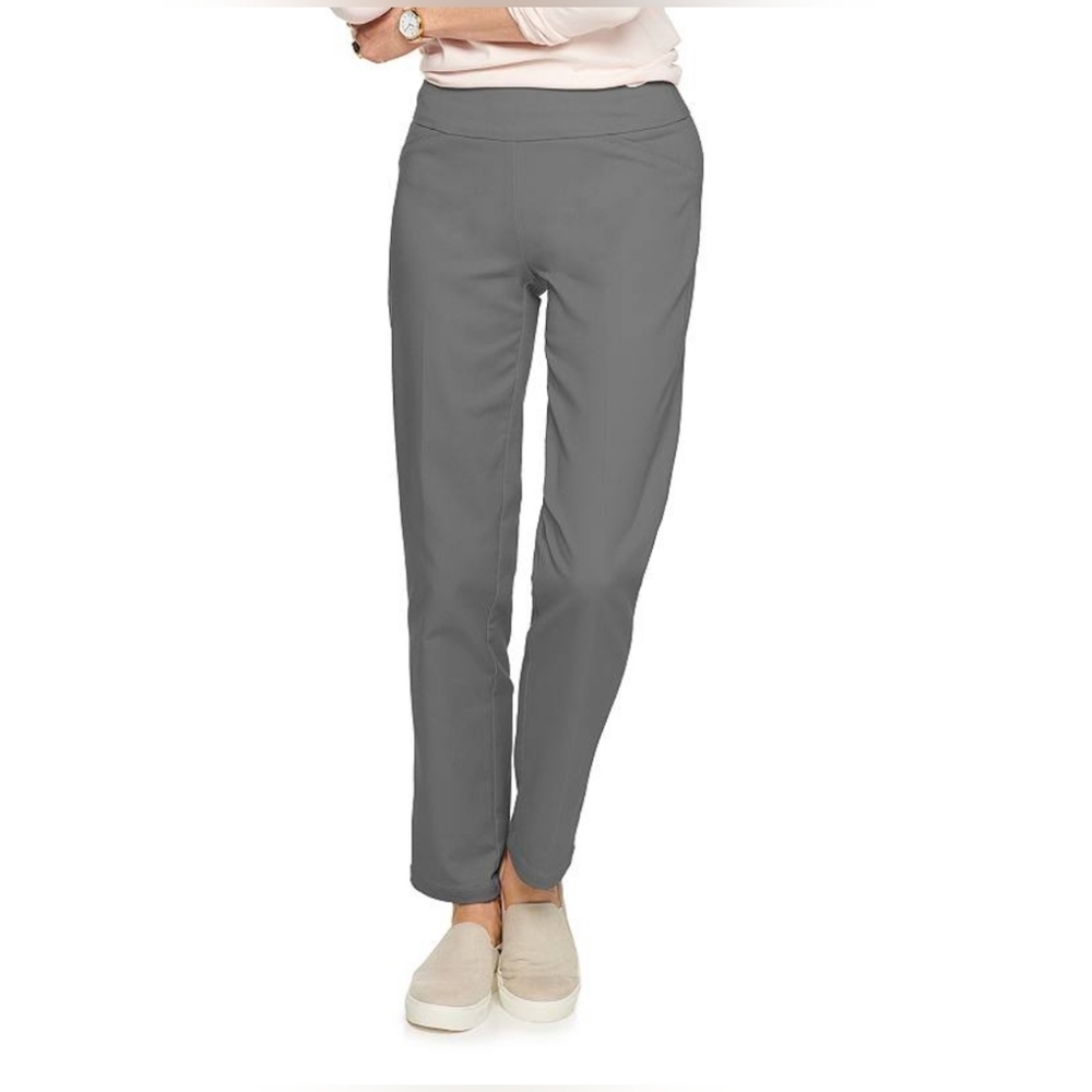 Croft & Barrow Stretch Pull On Pants Size 14